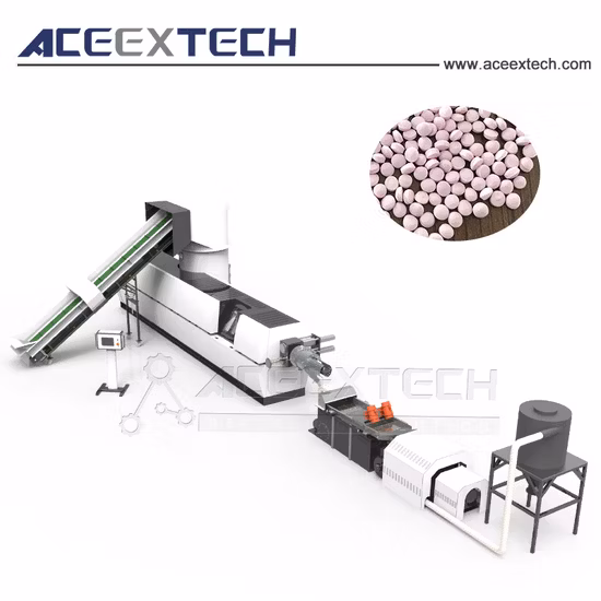 Recycle Plastic Stretch Film Granules Making Machine