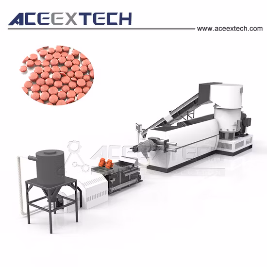 Recycle Plastic Stretch Film Granules Making Machine