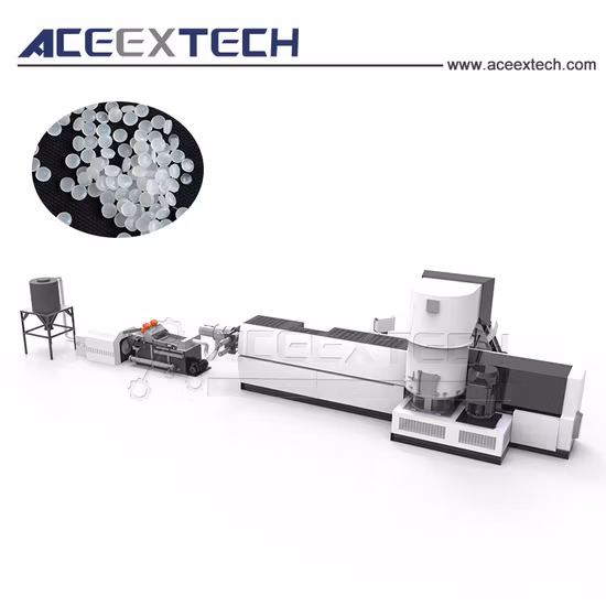 Recycle Plastic Stretch Film Granules Making Machine