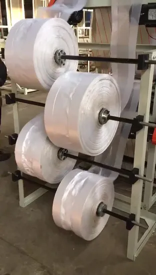 Sac à provisions en plastique de fabricant professionnel à grande vitesse faisant le prix de la machine
