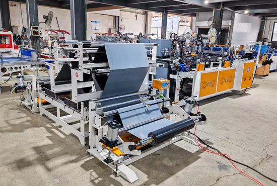 T en plastique à double ligne automatique à grande vitesse